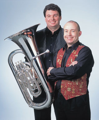 Travelling by Tuba Chris Cranham and Stewart Death